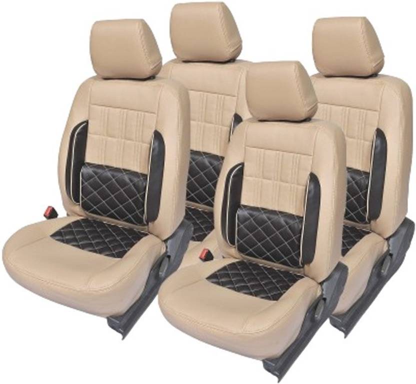 Maxin Pu Leather Car Seat Cover For Ford Fiesta In India Maxin Pu Leather Car Seat Cover For Ford Fiesta 5 Seater 2 Back Head Rests