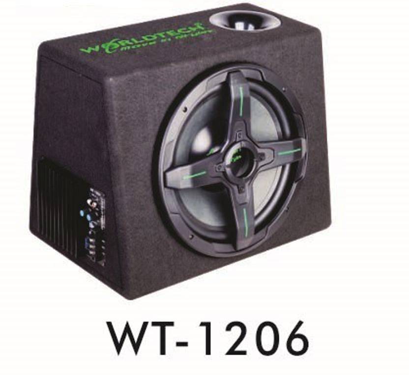 Worldtech WT1206 Sub Enclosure Subwoofer Price in India Buy