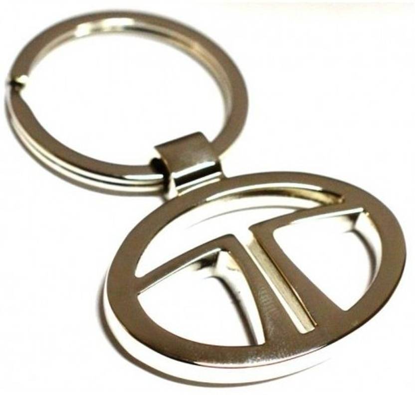 prime traders tata emblem car logo locking key chain buy prime