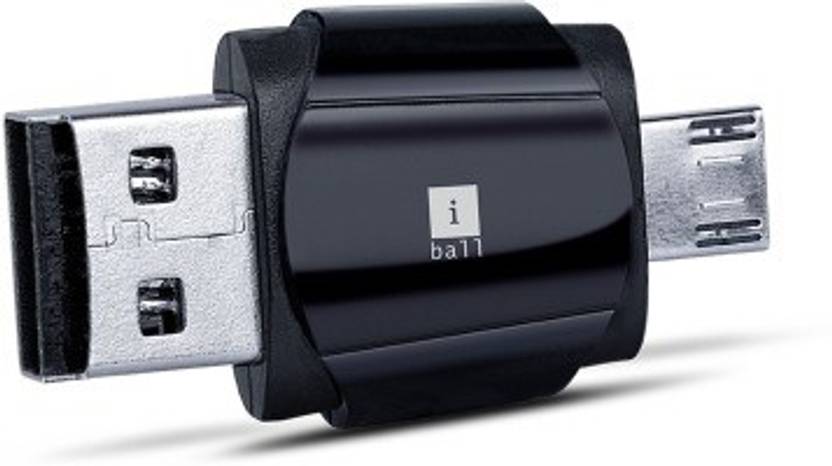 iBall HybridDual Card Reader