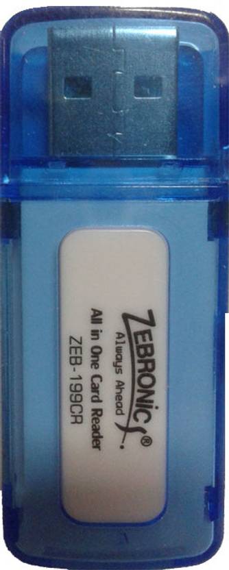 Zebronics ZEB-199 CR Card Reader (Blue) 