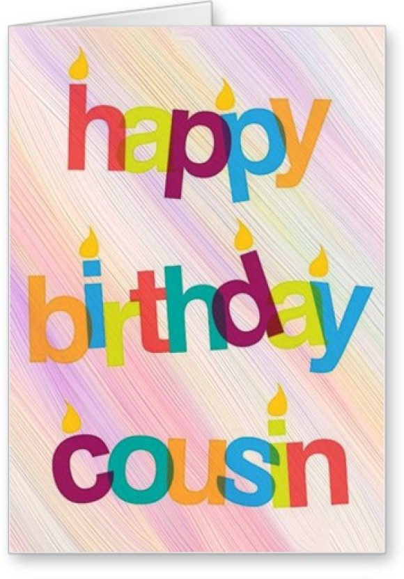 Greeting Cards & Invitations Cousin Birthday Cards Twin Pack Handbags ...