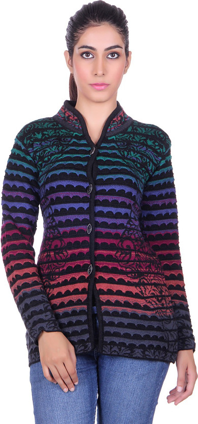 H.K Oswal Women Button Cardigan Price 