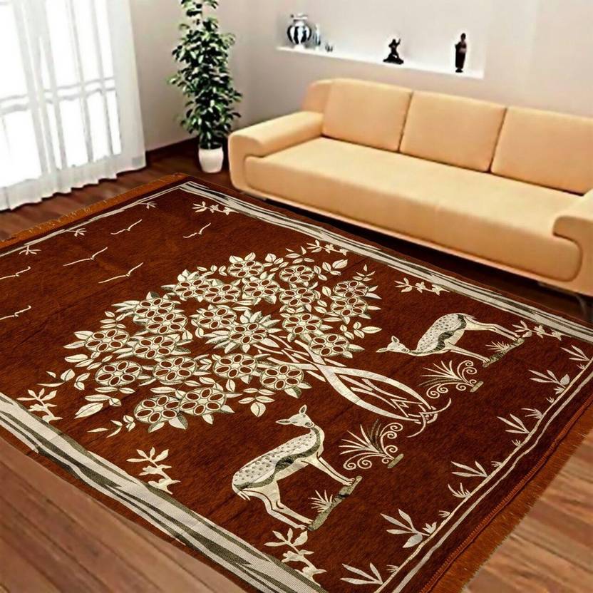 Super India Multicolor Chenille Carpet Super India Multicolor Chenille Carpet