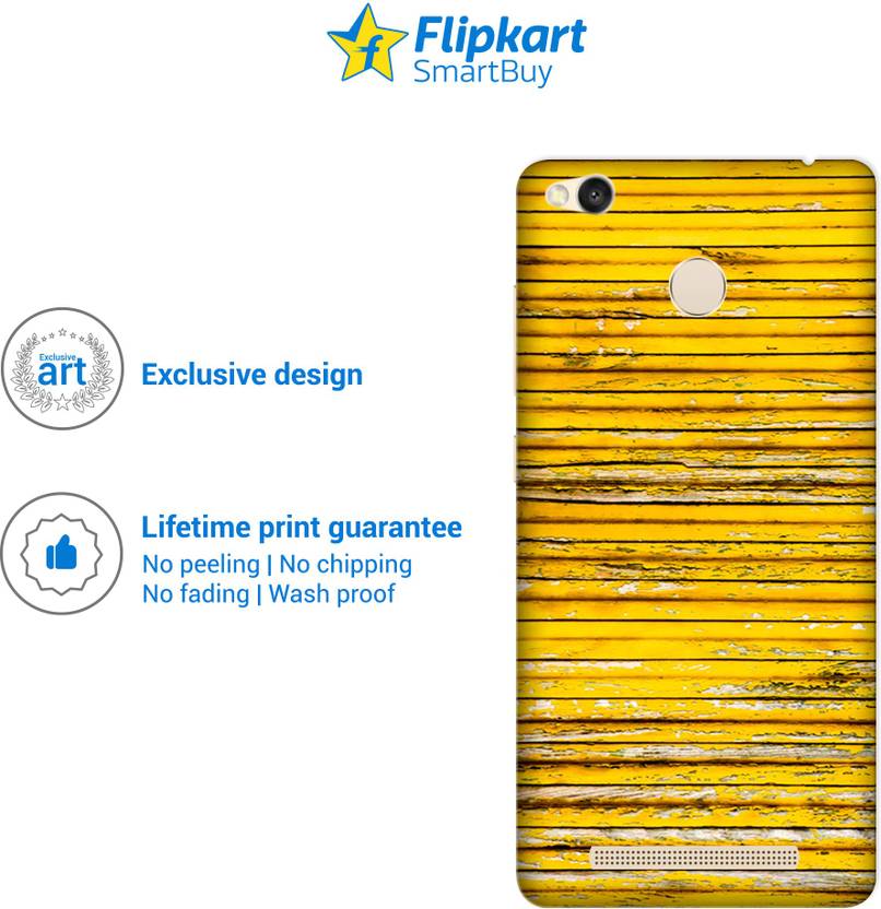 Flipkart SmartBuy Back Cover for Mi Redmi 3S Prime