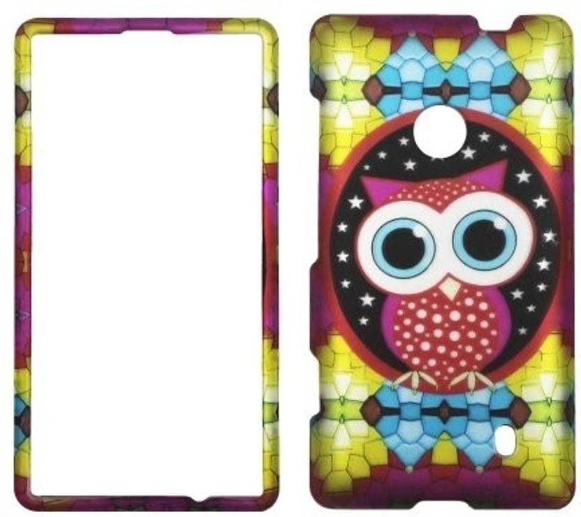 Nokia Back Cover for Nokia Lumia 520 (Multicolor)