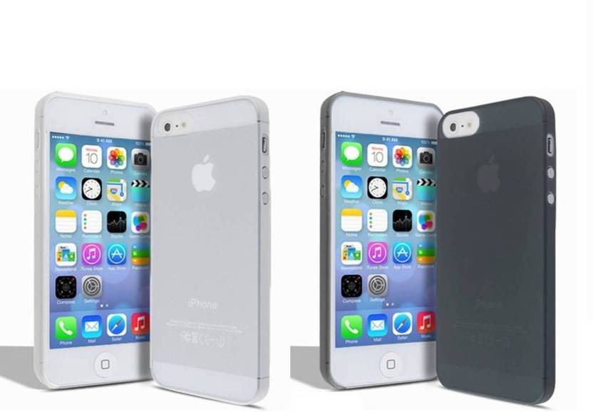 Safeseed Back Cover For 2 X Apple Iphone 5 5s Ultra Thin 0 3mm Frosted Mobile Phone Pc Back Case Cover Safeseed Flipkart Com