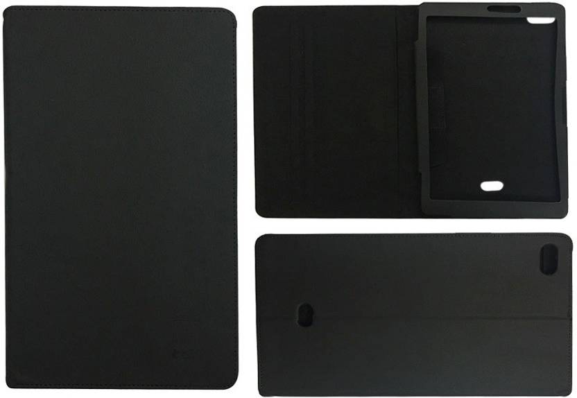 Colorcase Flip Cover for Iball Slide 3G Q27 Black