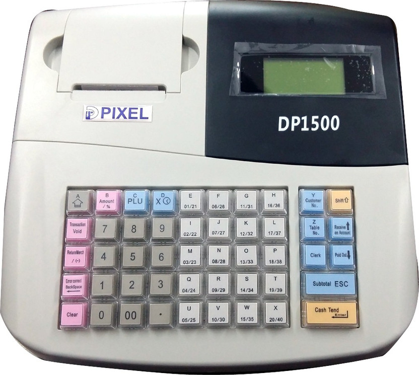 Pixel DP1500ECR Table Top Cash Register(LCD Screen)