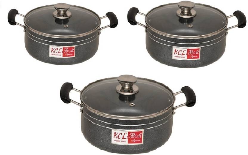 KCL Leo Combo Pack of 3 Cook and Serve Casserole Set 14 L