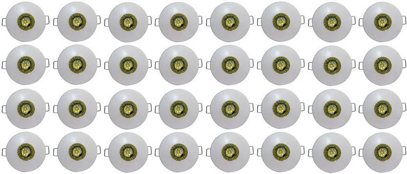 Bene 3w Round Ceiling Light Color Of Led Blue Pack Of 32 Pcs