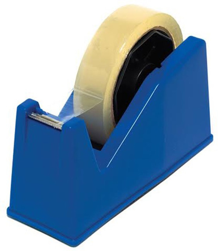 Serenity Health Care Single Sided HandHeld Tape Dispenser (Manual)(Set of 1, Blue)