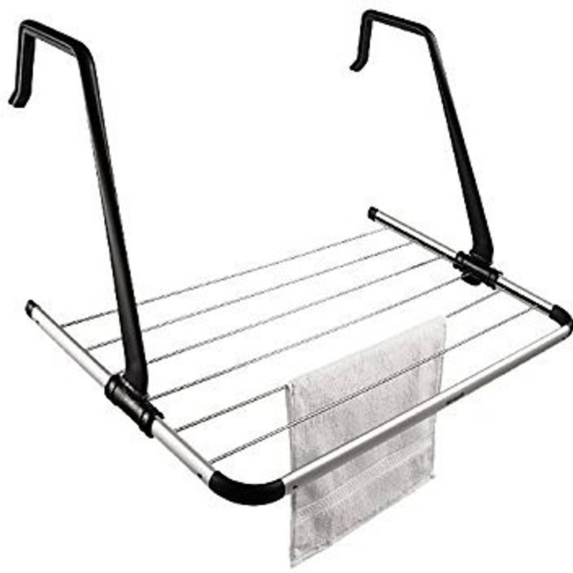 NOVICZ Steel Wall Cloth Dryer Stand Cloth_Dryer_Hanging Price in India