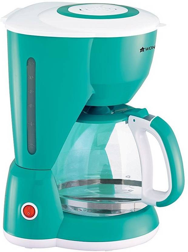 Wonderchef 63151723 10 cups Coffee Maker (Green) 