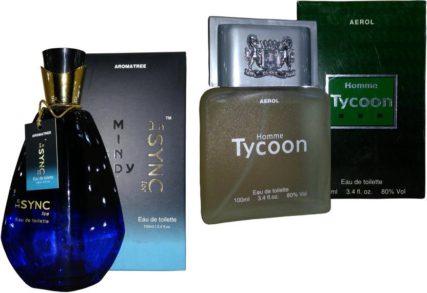 Aroma Tree Insync Ice And Homme Tycoon Perfume Set Combo Set Buy