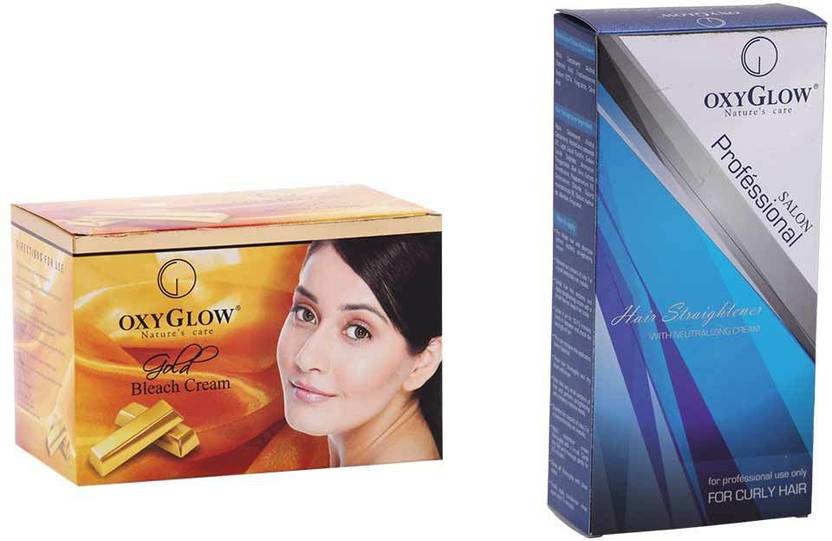 Oxyglow Gold Bleach Cream Hair Straightener Price In India Buy
