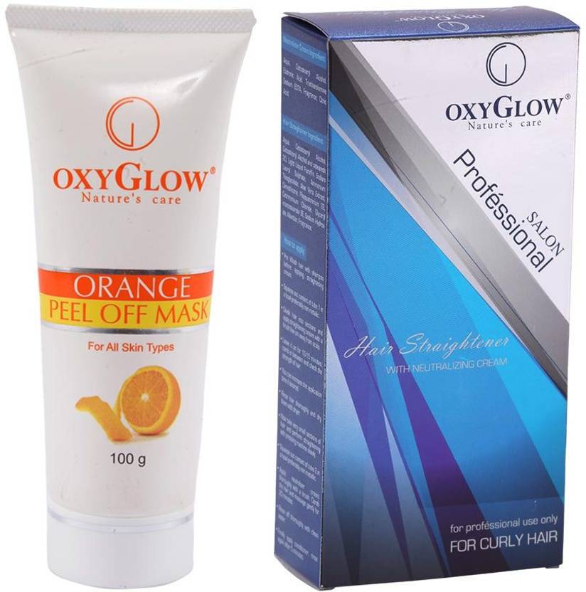 Oxyglow Orange Peel Of Mask Hair Straightener Price In India