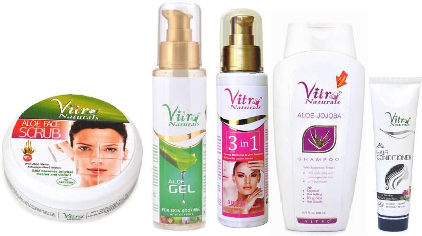Vitro Naturals Hair And Skin Care Hamper Price In India Buy