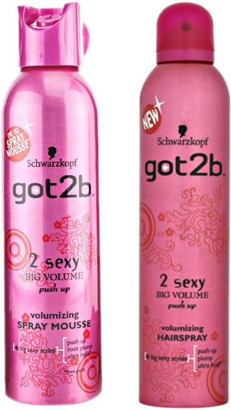 Schwarzkopf Got2b 2 Sexy Big Volume Mousse Hair Spray Price In