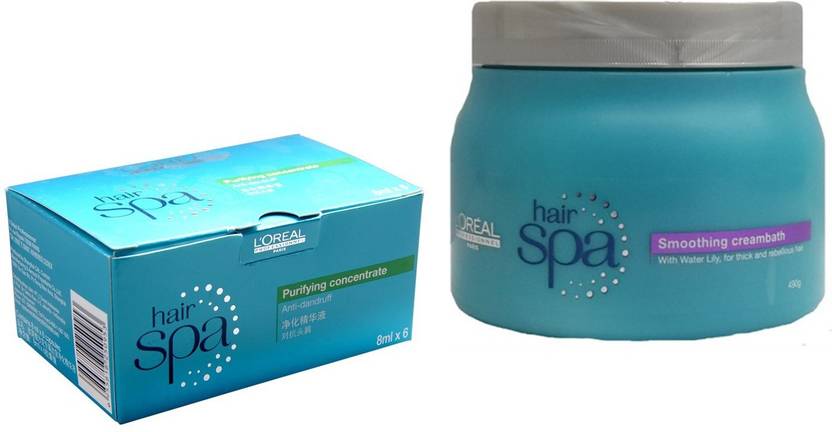 L Oreal Paris Hair Spa Smoothing Cream With Purifying Concentrate