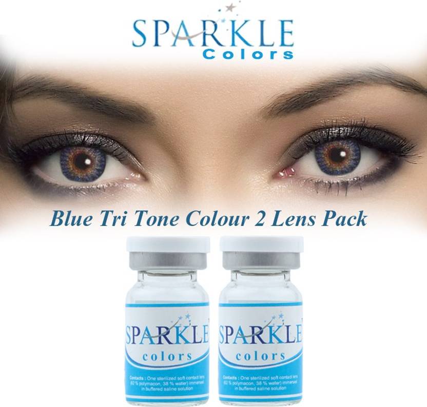 sparkle tri tone by visions india yearly contact lens price in india