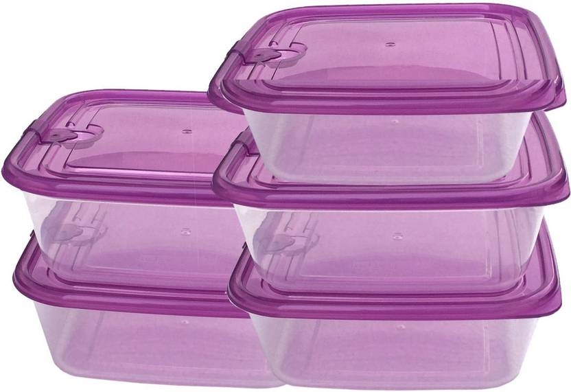 Easy Lock Microwave safe with Steam Vent for for Reheating 700 ml Plastic Grocery Container