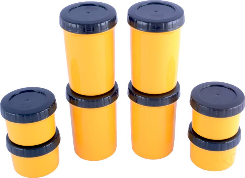 LOCK & LOCK Twist Container Yellow 150 ml, 330 ml Polypropylene Grocery Container Price in