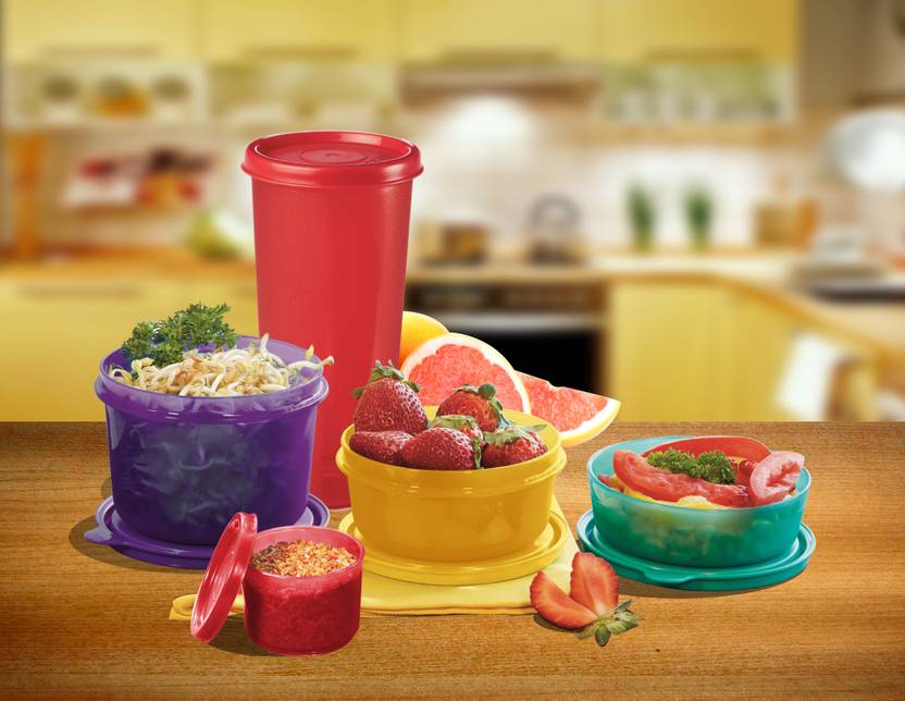 Polyset Food Saver Combi  - 100 ml, 170 ml, 300 ml, 350 ml, 450 ml Plastic Food Storage