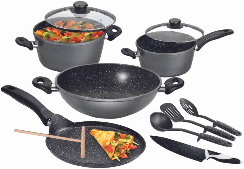 Stoneline Germany Induction Bottom Cookware Set Price in India Buy