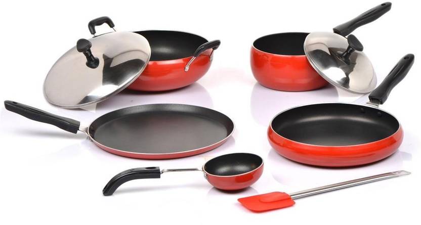 Kitchen Queen Cookware Set Price In India Kitchen Queen Cookware Set