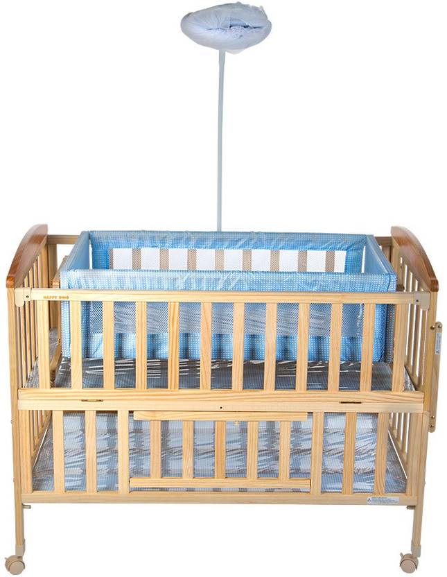 Meemee Baby Wooden Swing Mosquito Net Cot Meemee Baby Wooden Swing Mosquito Net Cot