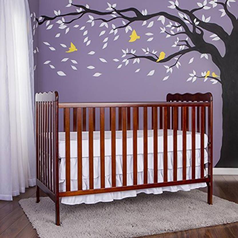 Dream On Me Classic 3 In 1 Convertible Crib Espresso Bassinet