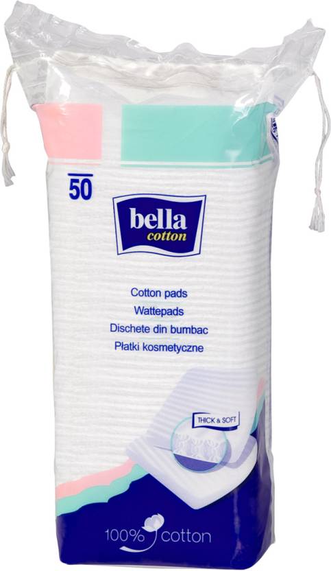 Bella Cotton Cotton Pads Square 50 Pcs - Price in India, Buy Bella ...