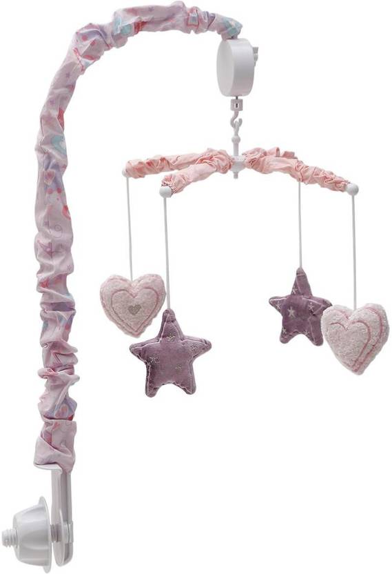 Babyoye Crib Mobile Crib Mobile Buy Heart And Star Toys In