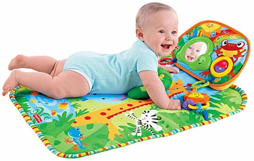 Fisher Price Rainforest Musical Tummy Fun Playmat Rainforest
