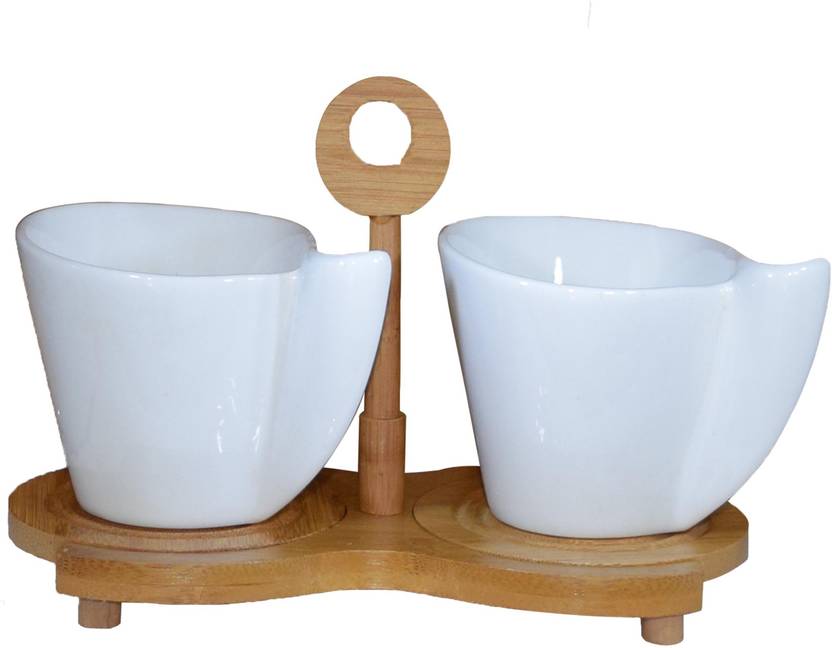 GiftTech 40 Pcs CERAMIC TEACOFFEE CUP SET WITH SAUCER ON A BAMBOO Stunning Tea Set Display Stand For Sale GiftTech 40 Pcs CERAMIC TEACOFFEE CUP SET WITH SAUCER ON A BAMBOO Stunning Tea Set Display Stand For Sale