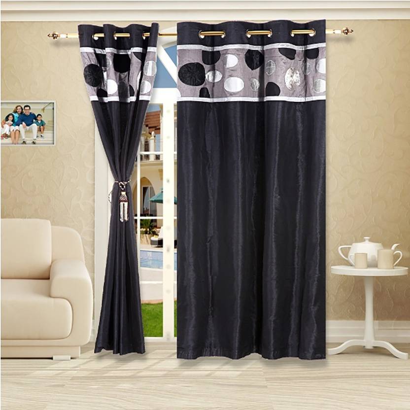 Eyda Polyester Long Door Curtain 275 Cm 9 Ft Single Curtain