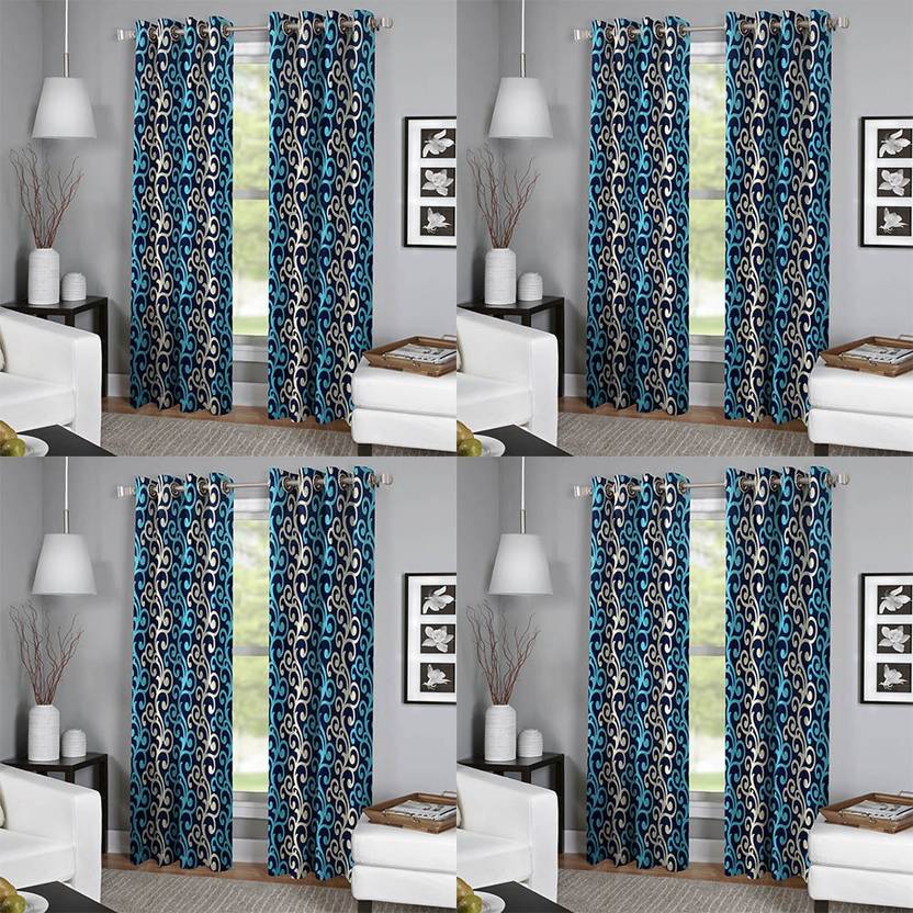 svc 213 cm (7 ft) Polyester Door Curtain (Pack Of 8) Buy svc 213 cm (7 ft) Polyester Door