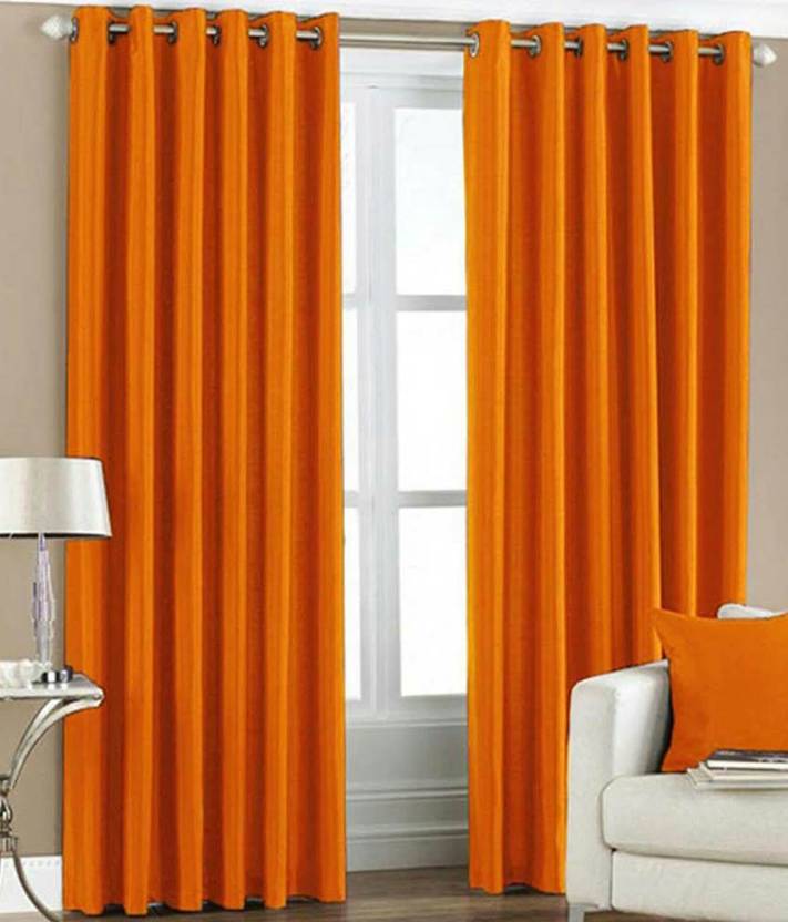 sajaawat 274 cm (9 ft) Polyester Long Door Curtain (Pack Of 2) Buy
