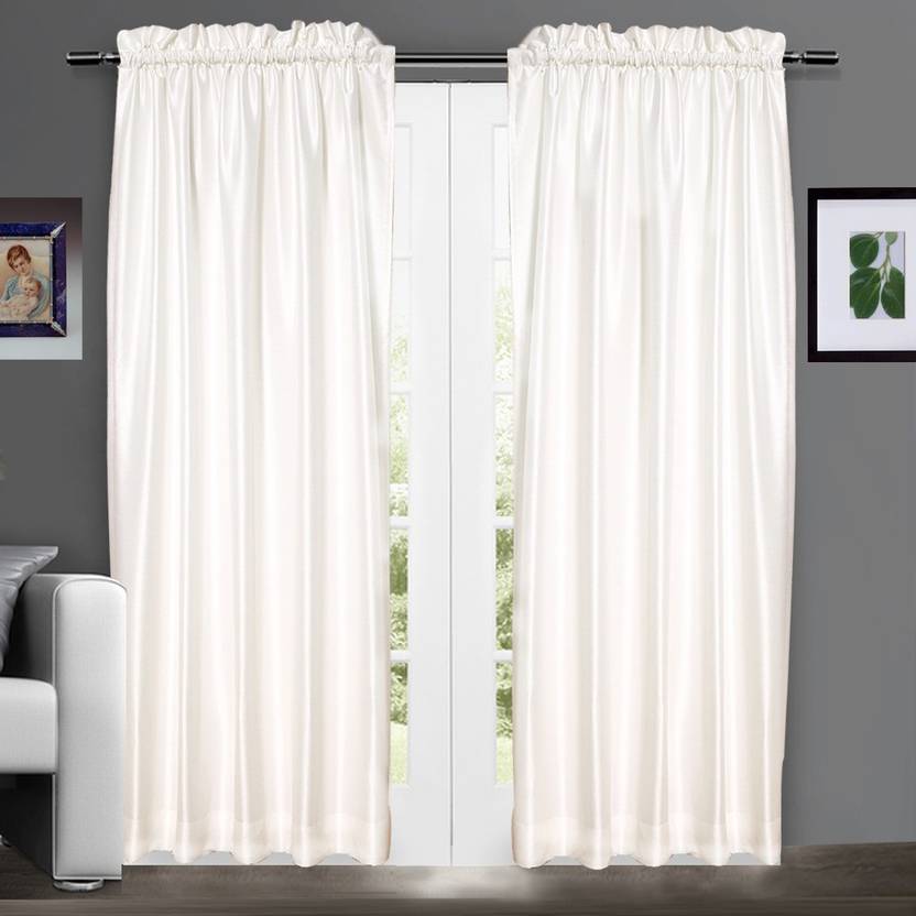 Zappy Cart 305 Cm 10 Ft Dupion Window Door Curtain Pack Of 2
