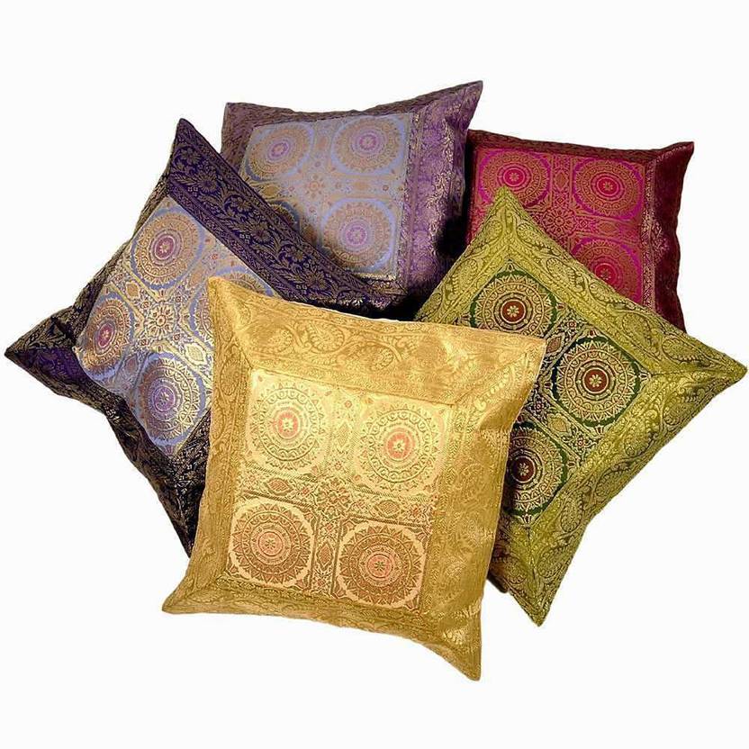 Manka Creation Damask Cushions Cover Buy Manka Creation Damask Cushions Cover Online at Best