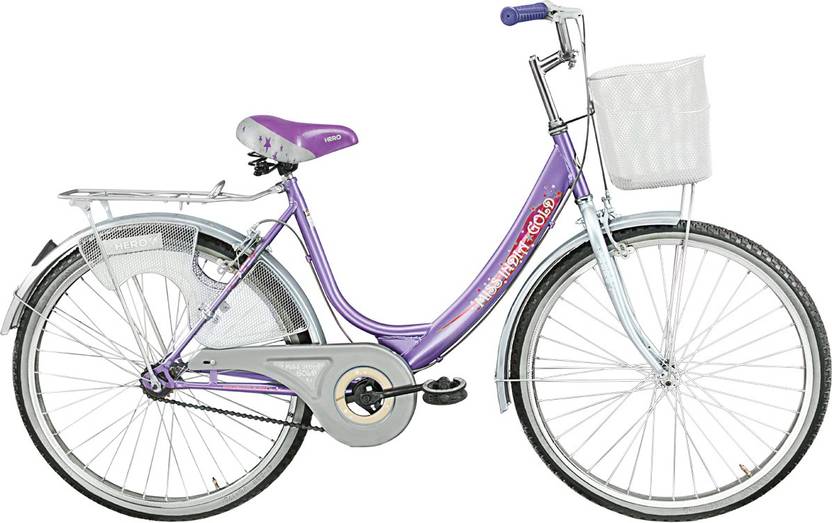 HERO Miss India Gold 24T 24 T Girls Cycle/Womens Cycle Price in India