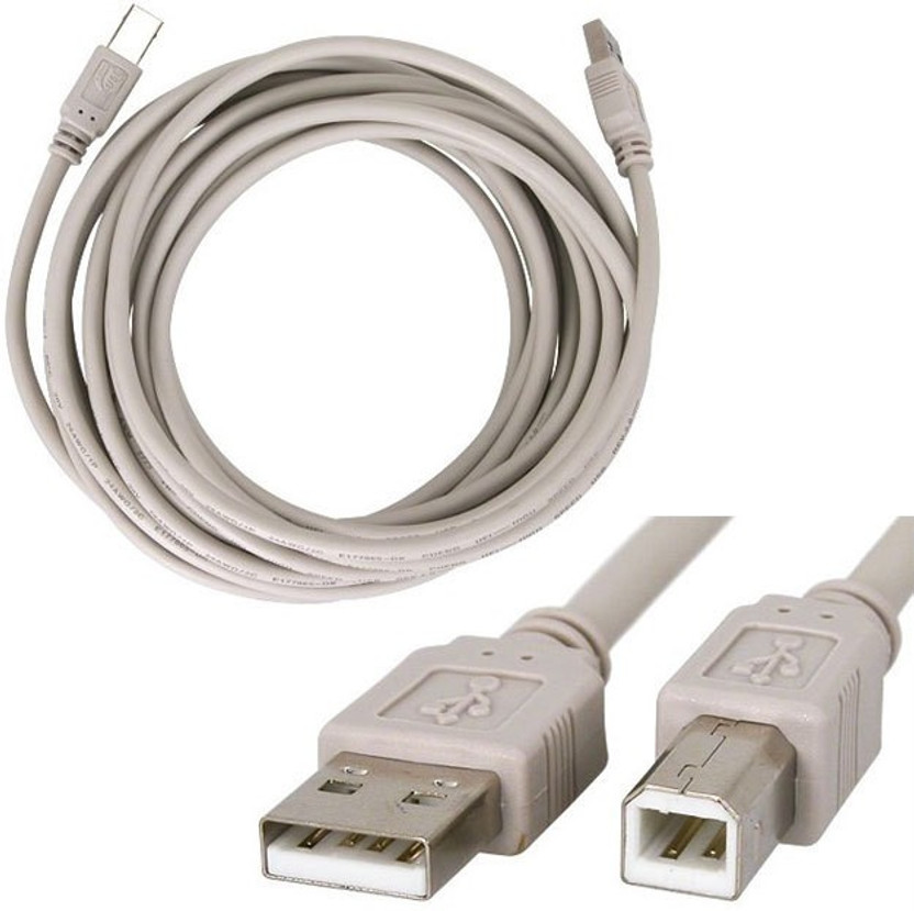 UGREEN USB 2.0 Nickel-plated Printer Data Cable High Speed For Canon HP 3M Lengt