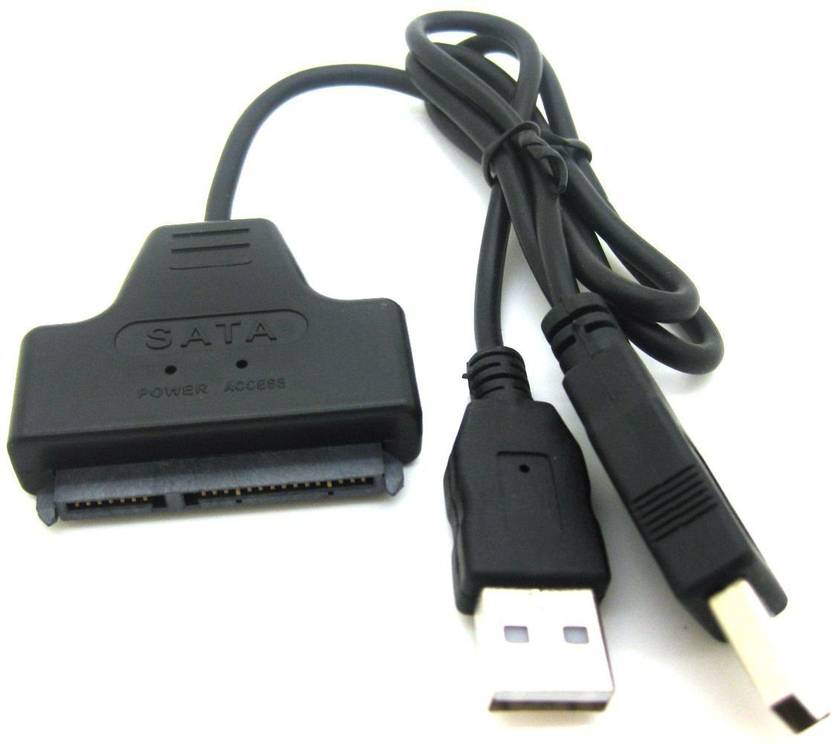 ADMI Micro USB Cable 0.3 m USB 2.0 to 2.5" SATA 22P Hard Drive Adapter