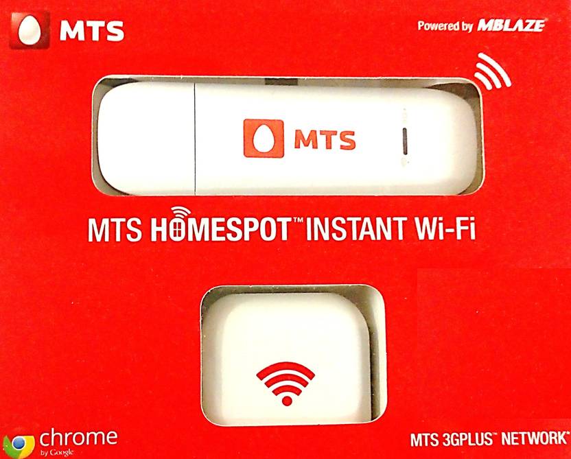 MTS 20 GB / 30 Days WiFi Dongle (PrepaidGujarat) Data Card