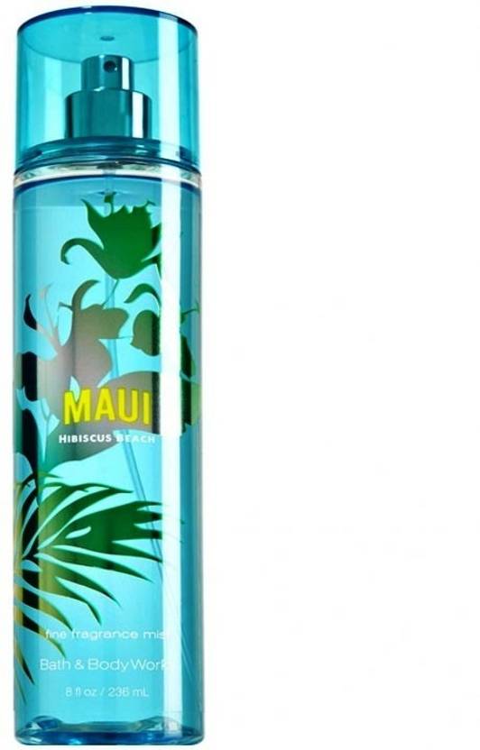 Bath Body Works Maui Hibiscus Beach Body Mist For Women