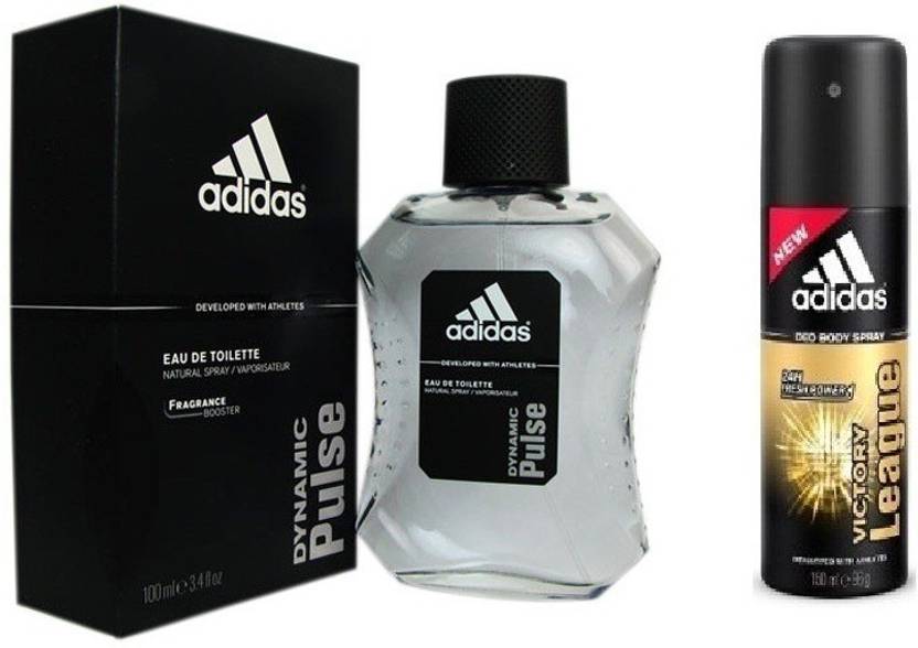 Adidas The Pure Game Edt Ice Dive Deo Combo Body Spray For Men