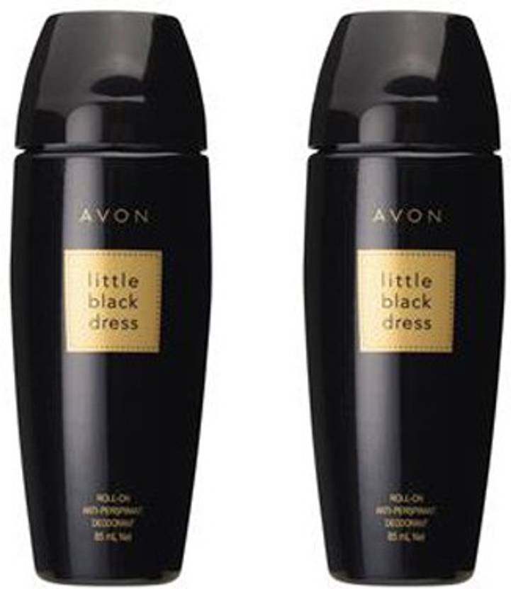 AVON Little Black Dress (40ml) Set of 2 Deodorant Rollon For Women