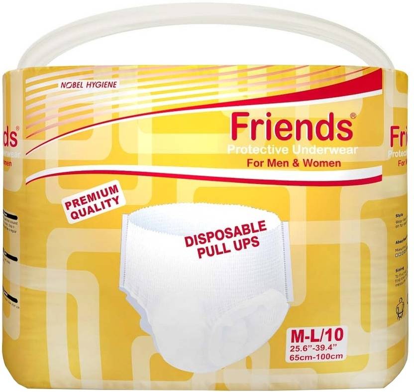 Friends Pull Ups - Medium, Large (10 Pieces) 