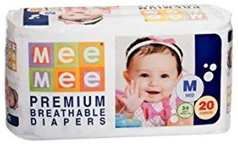 W2W MEE MEE BREATHABLE DIAPERS - M